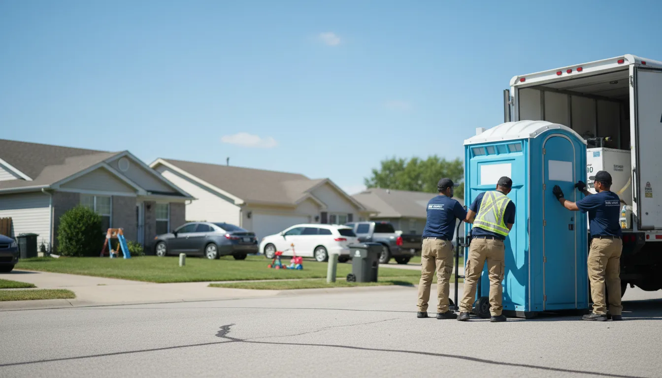 Standard Porta Potty Rentals in Grain Valley, MO near me
